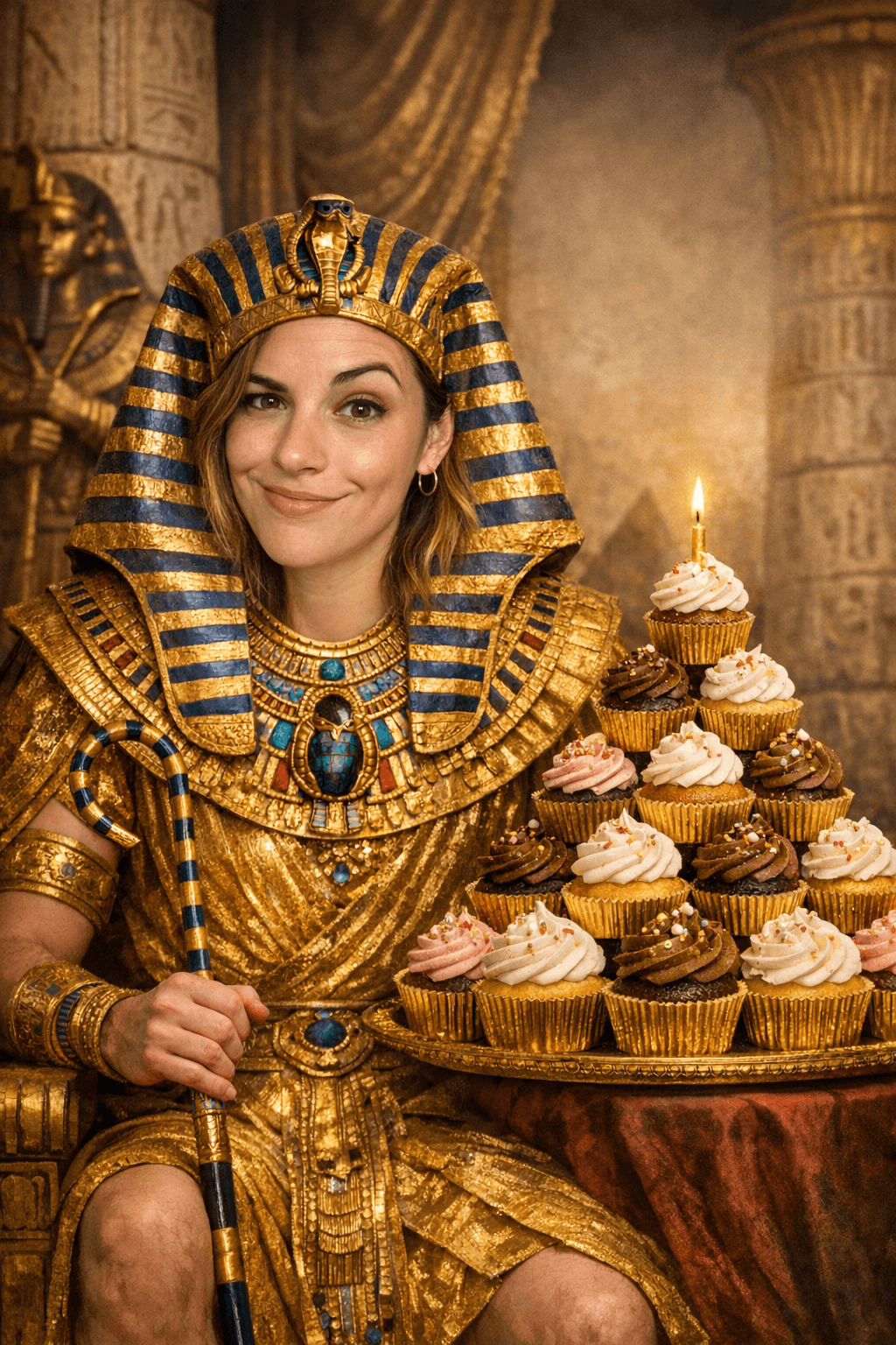 AI birthday card example for 30th birthday cards