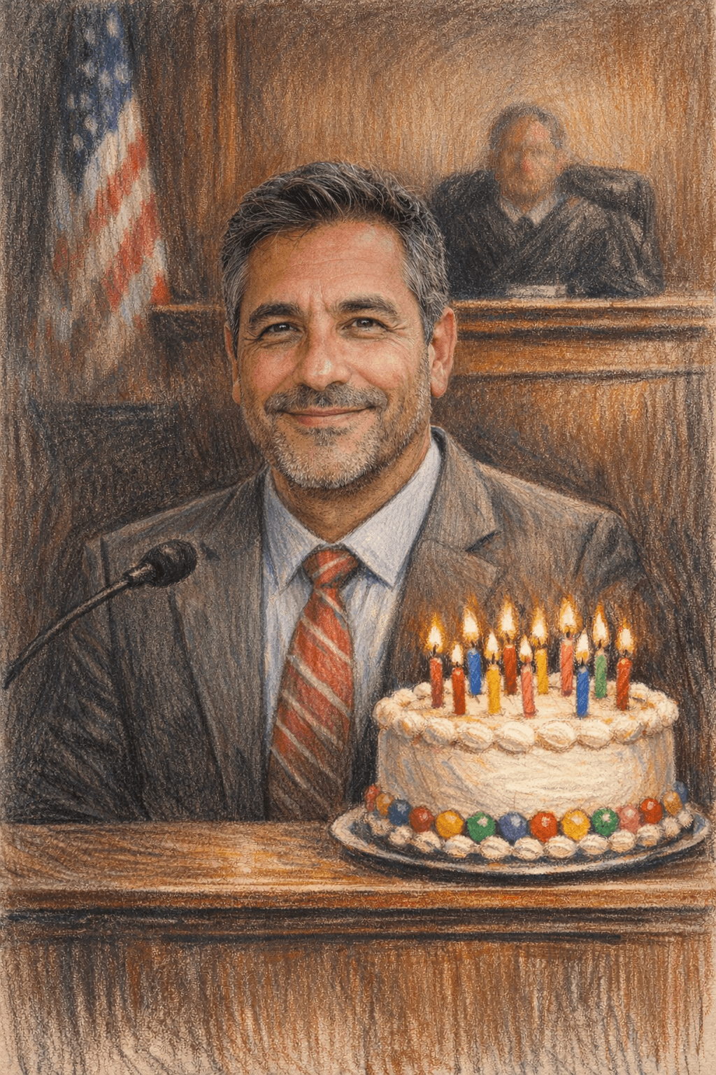 AI birthday card example for 50th birthday cards