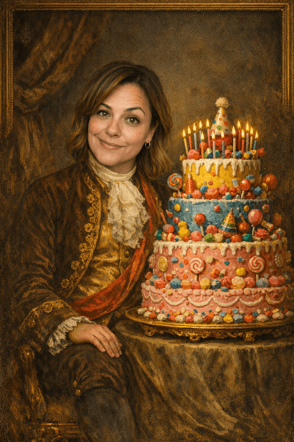 AI birthday card example for birthday cards for wife