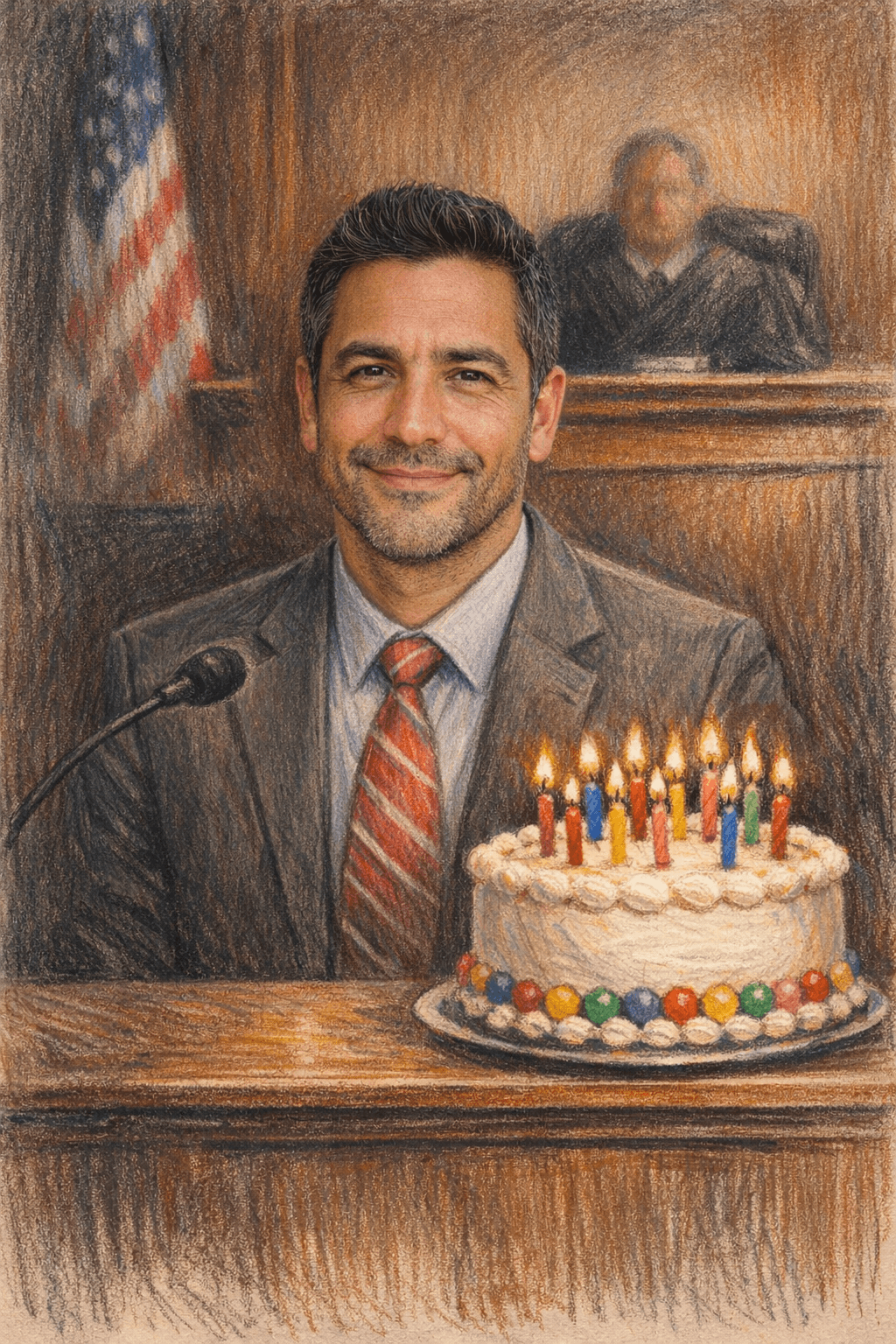 AI birthday card example for milestone birthday cards