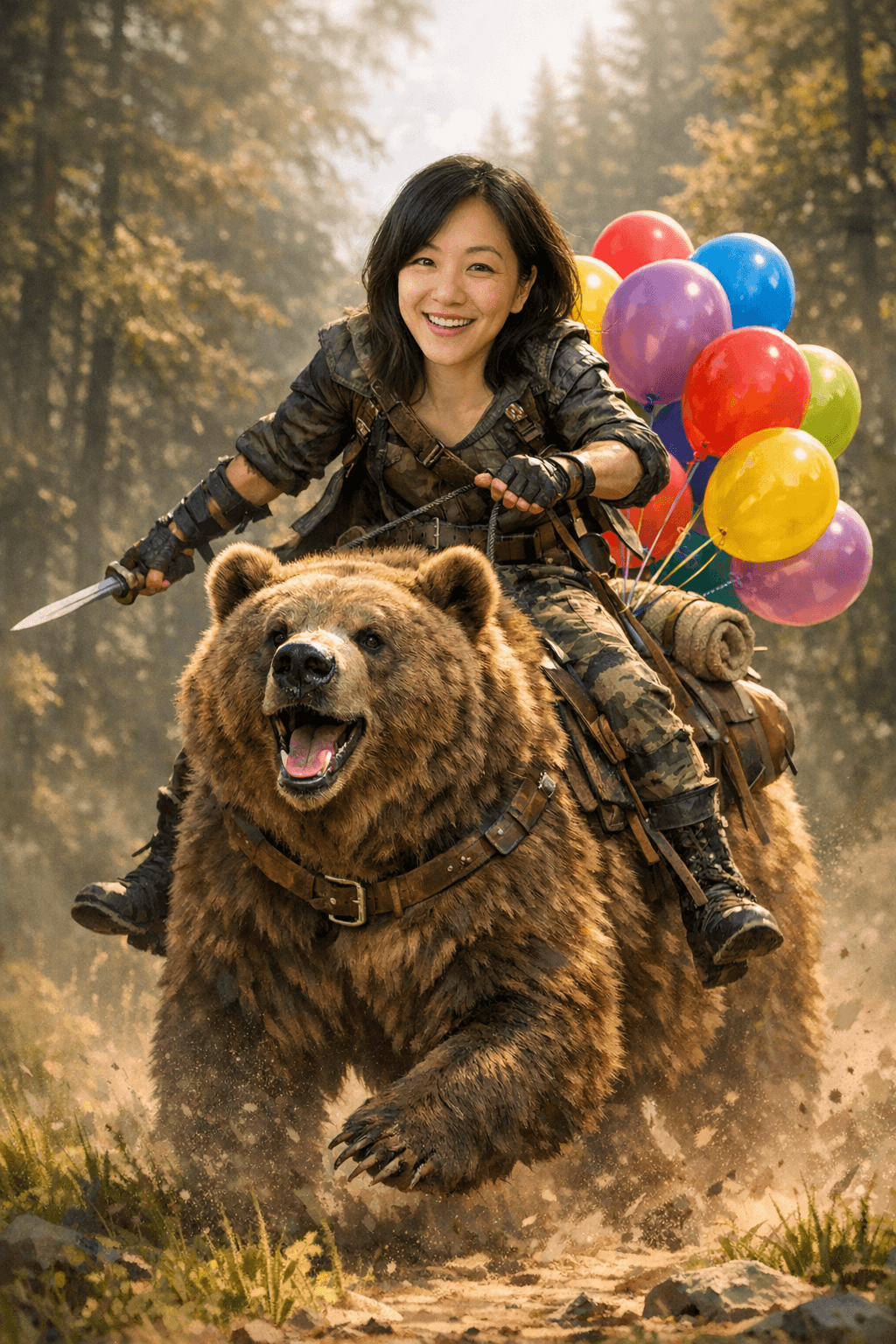 AI birthday card example for belated birthday cards