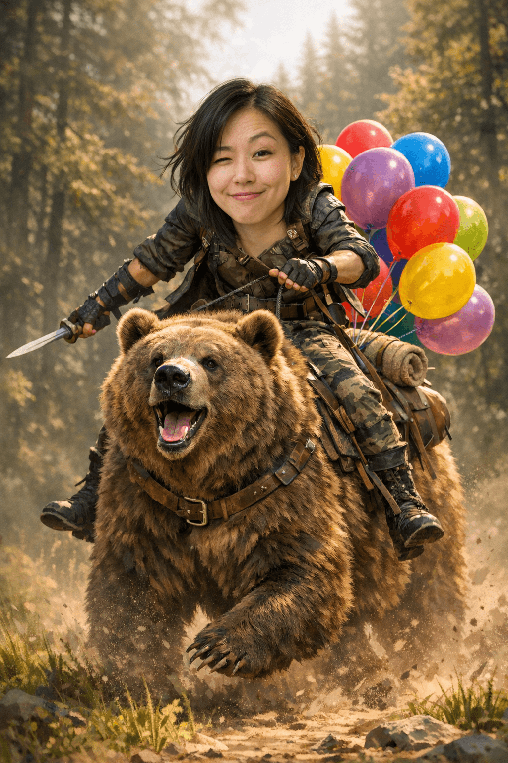 AI birthday card example for custom birthday cards