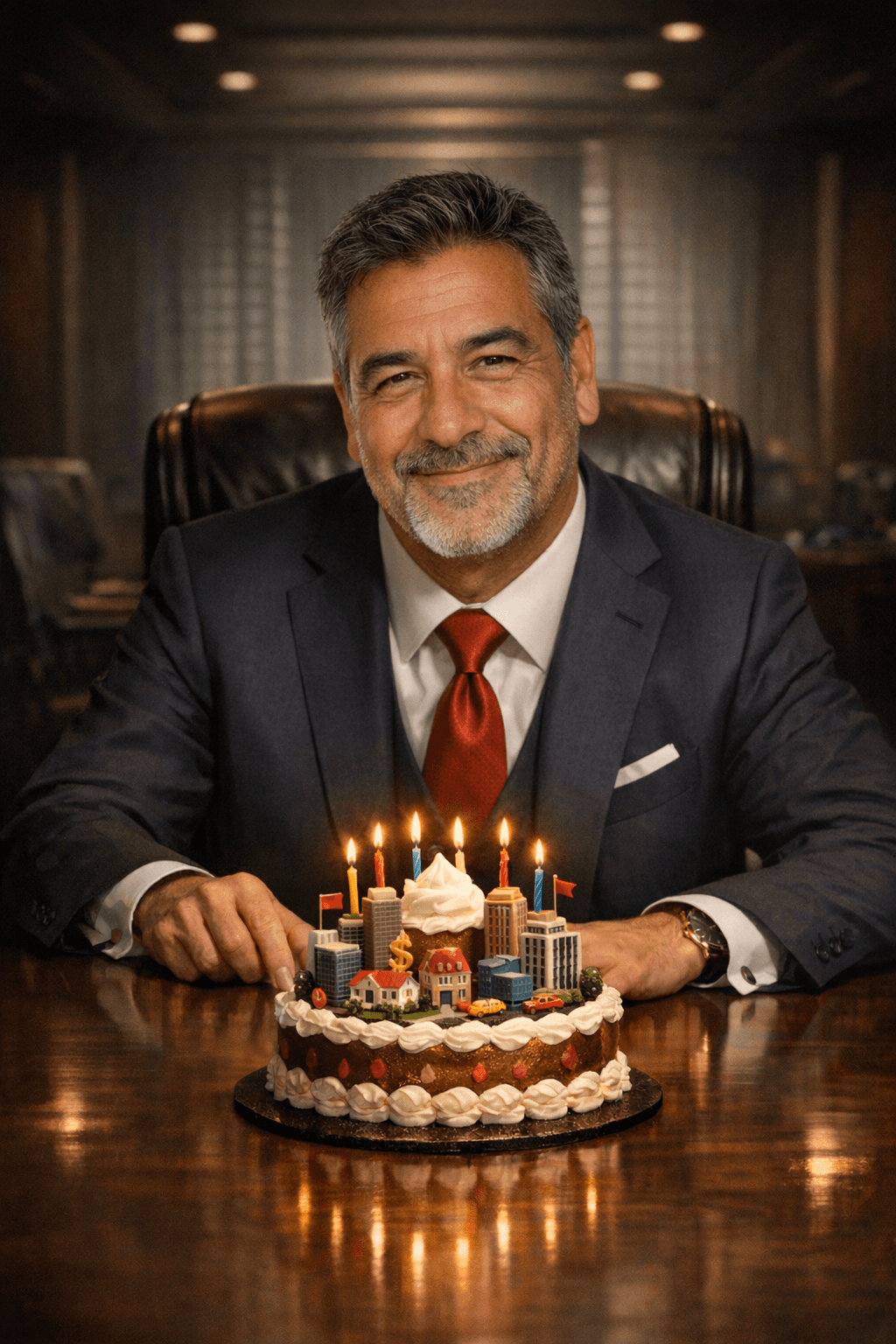 AI birthday card example for personalized birthday cards