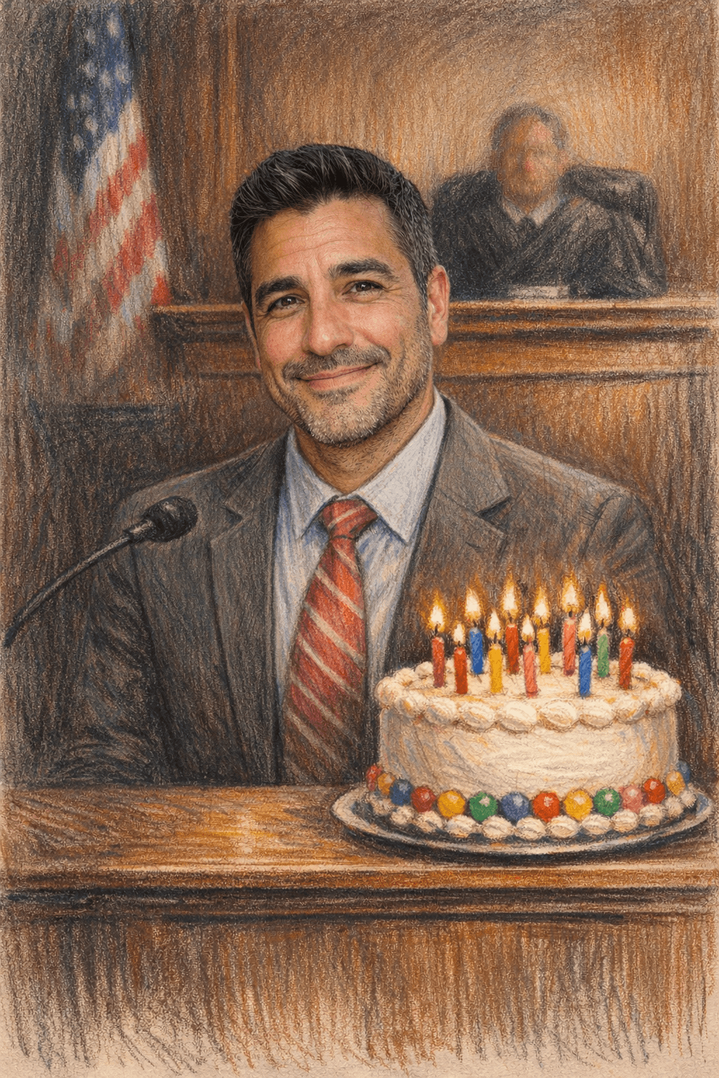 AI birthday card example for photo birthday cards